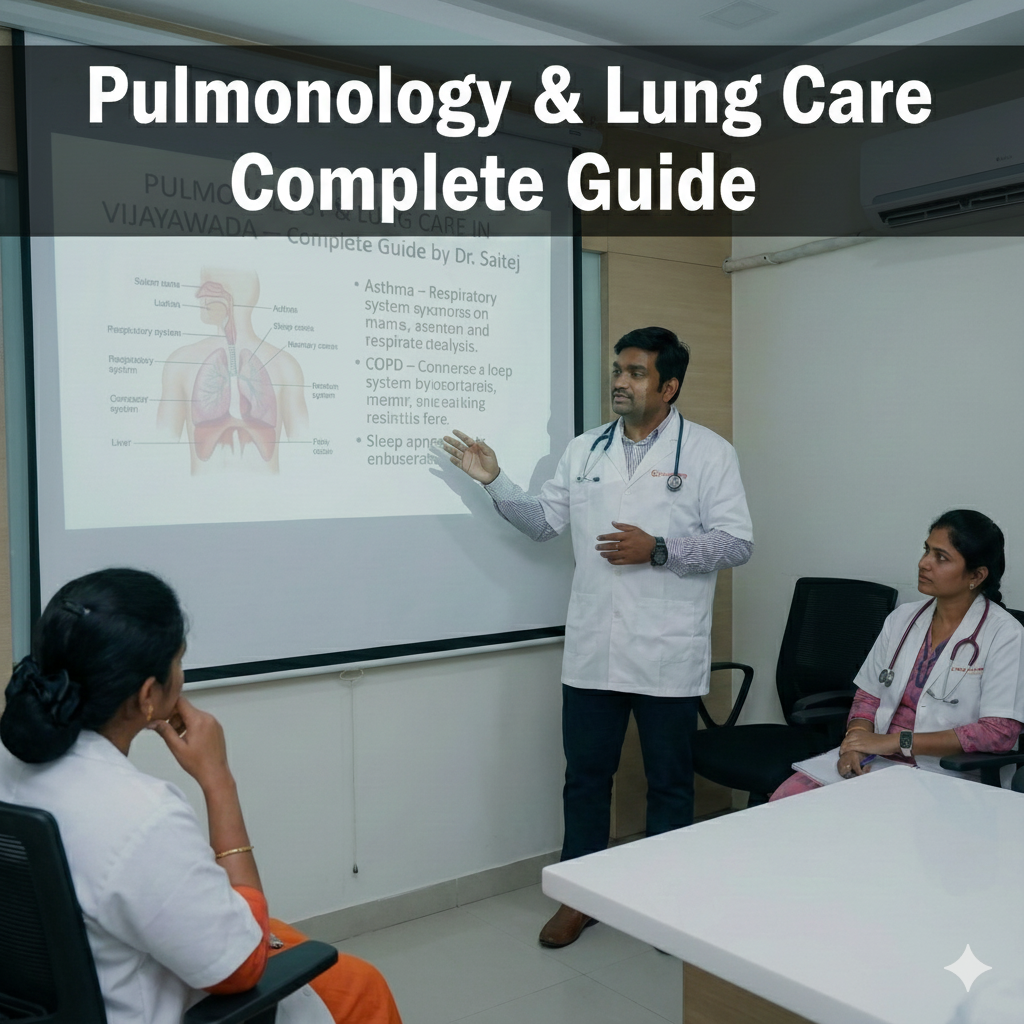 Pulmonology & Lung Care in Vijayawada — Complete Guide by Dr. Saitej